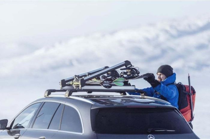 nosiče lyží a snowboardů